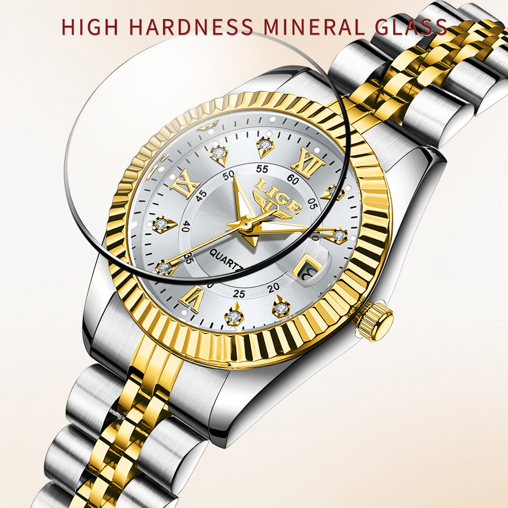 Waterproof Quartz Couple Watch – Stylish Leisure Fashion Wristwatch