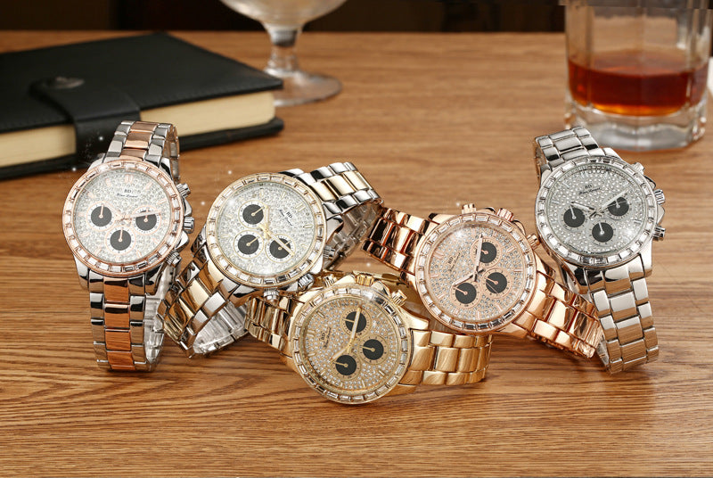 Men’s Quartz Super Luminous Watch – Waterproof Casual Sports Wristwatch