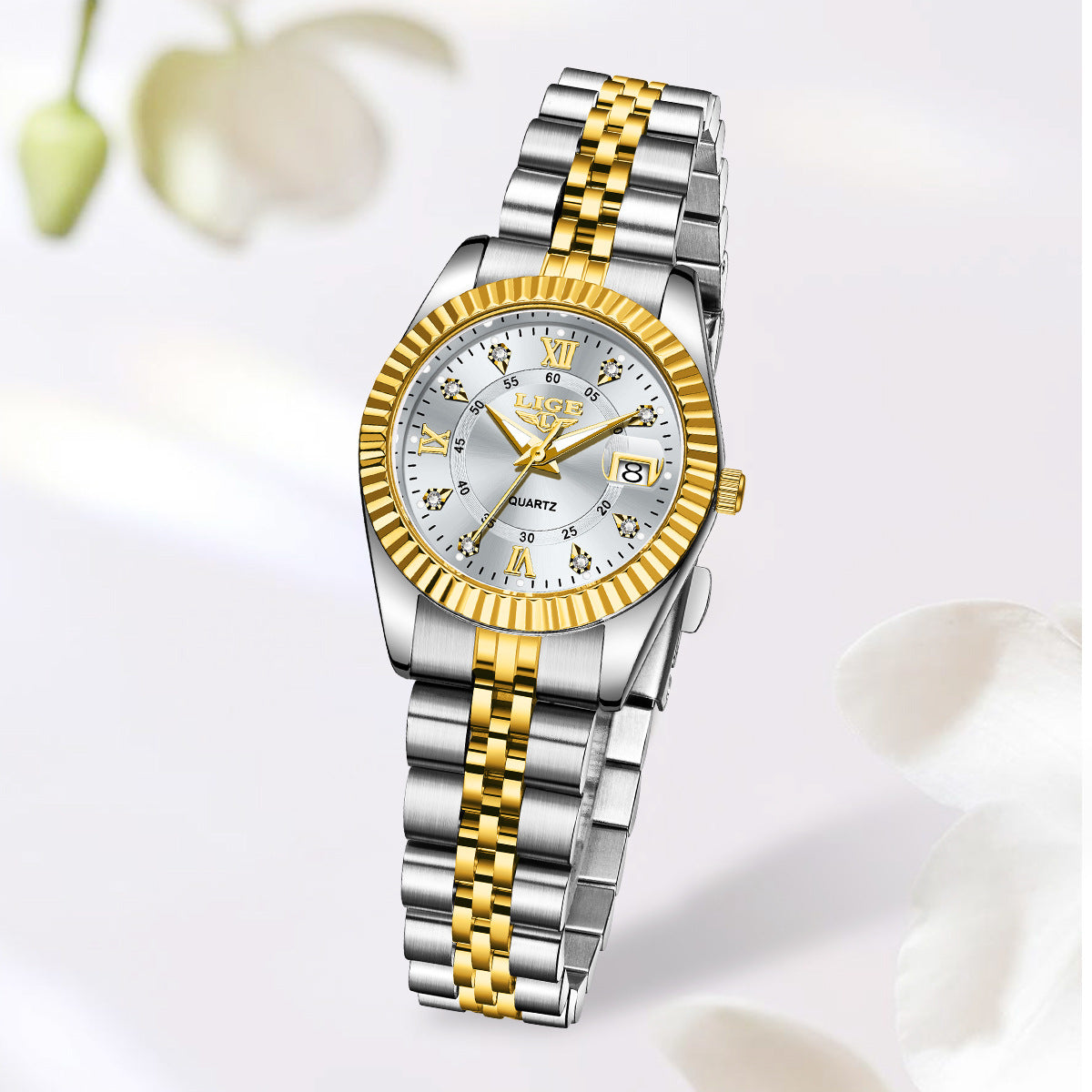 Waterproof Quartz Couple Watch – Stylish Leisure Fashion Wristwatch