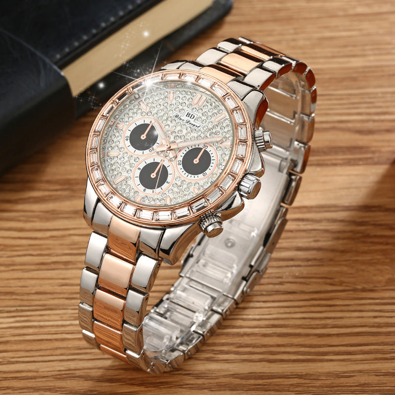 Men’s Quartz Super Luminous Watch – Waterproof Casual Sports Wristwatch